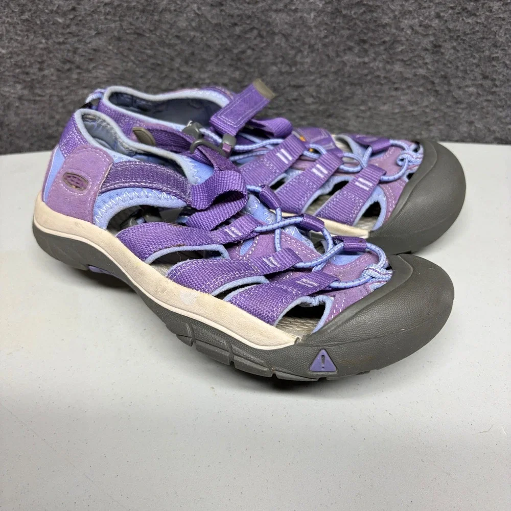 KEEN Newport H2 Kids Purple Water Sandals Hiking Shoes Size 4 US 36 EU